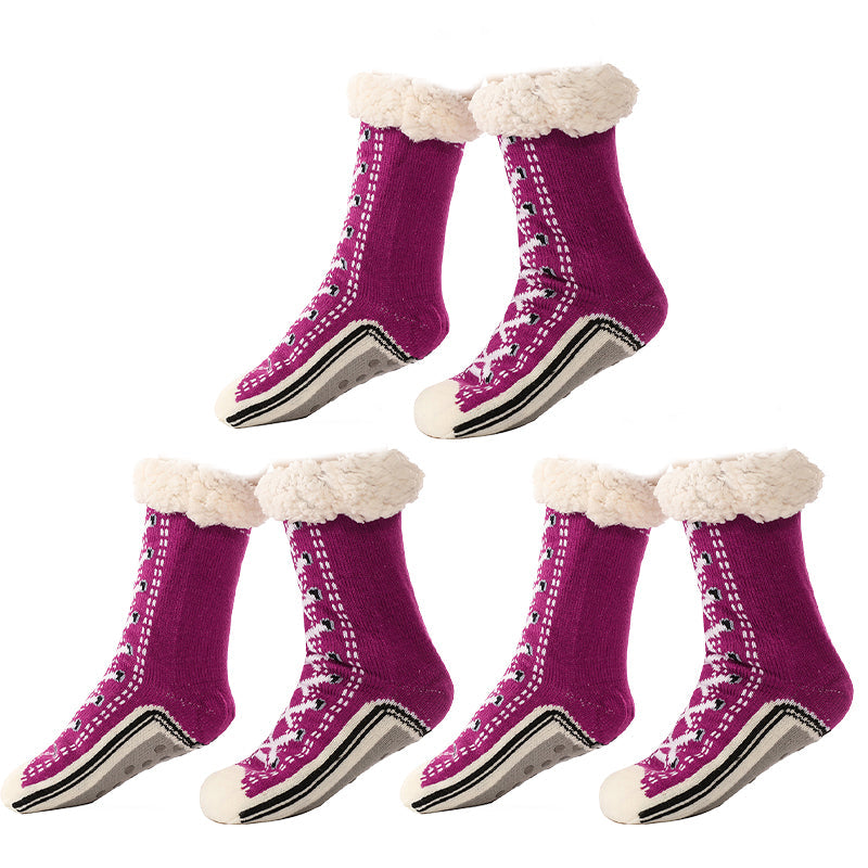 Ultra-thick Cashmere Slipper Home Socks