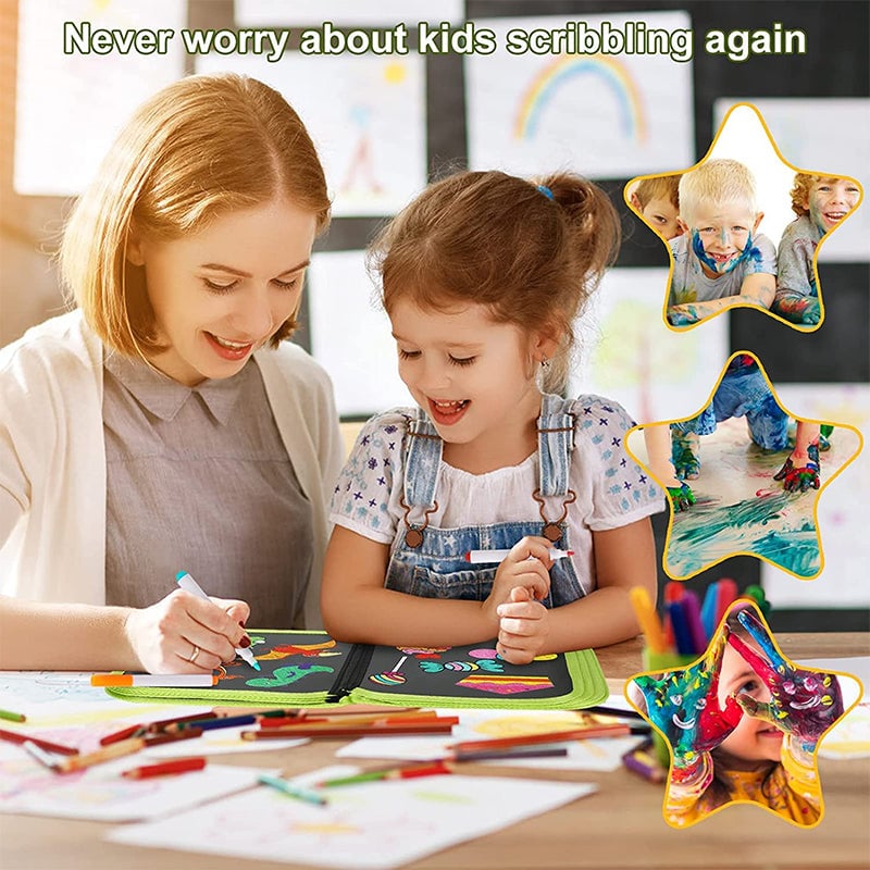 Portable Erasable Graffiti Drawing Book