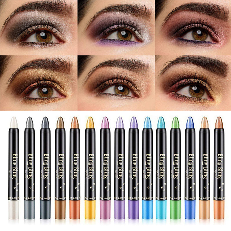 15 Color Highlighter Eyeshadow Pencil