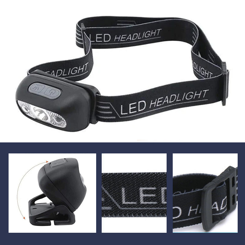 🔥Christmas Sale 50% Off✨Charging Induction Adventure Emergency Headlights
