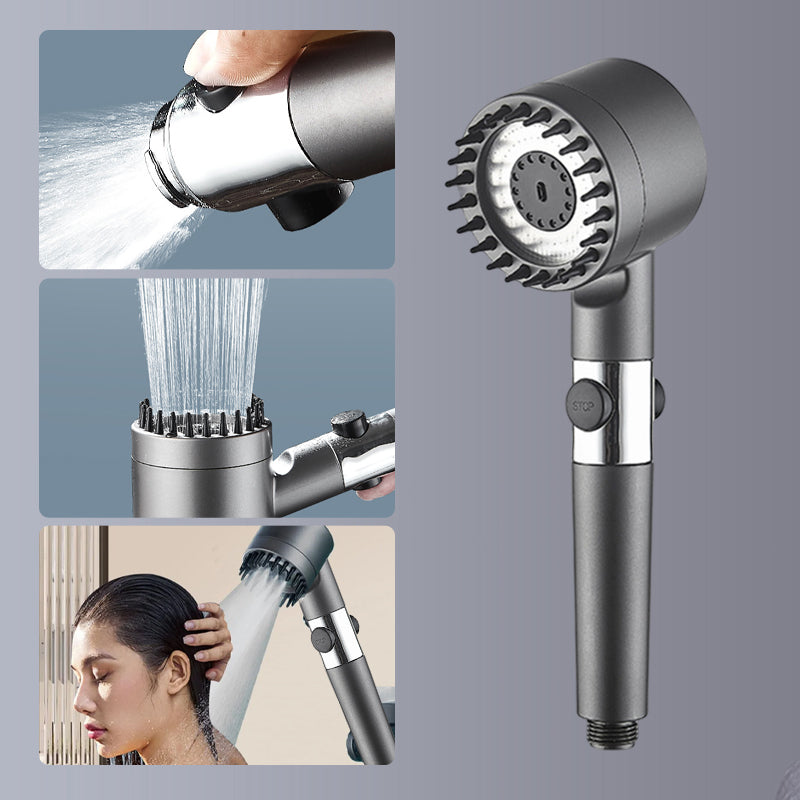 Multifunctional one-button adjustment shower head