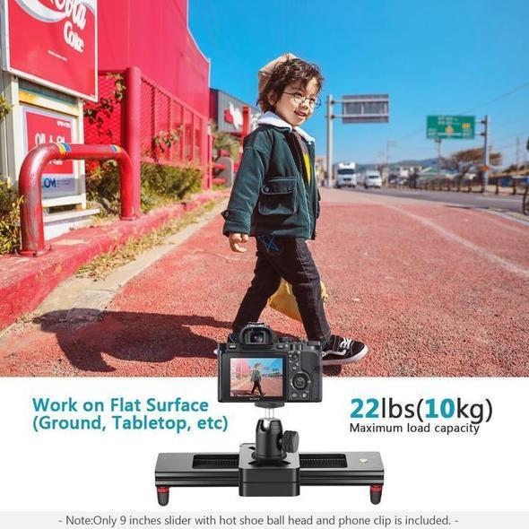 Z-Flex Tilt Head ™ und motorisierter Kameraschieber sowie Panoramakamera-Basishalterung (UNIVERSAL)
