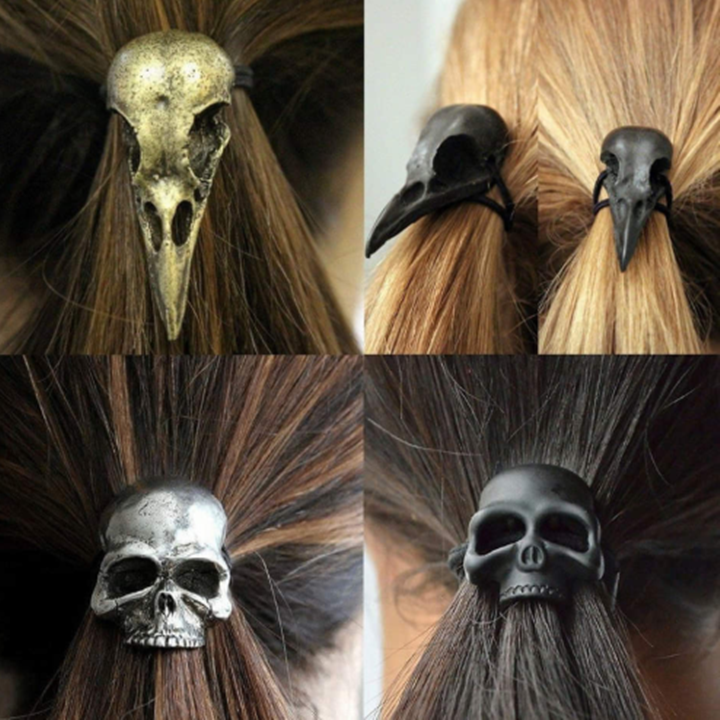 2020 Halloween Ornaments Skull Hairties - Buy 1, Get 3 Free!