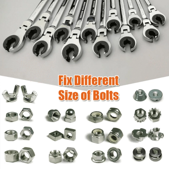 (Best-selling) Tubing Ratchet Wrench [MM]