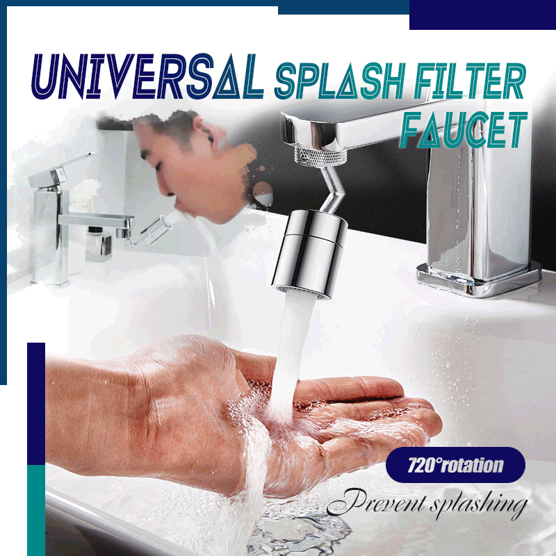 （50% OFF）Universal Splash Filter Faucet