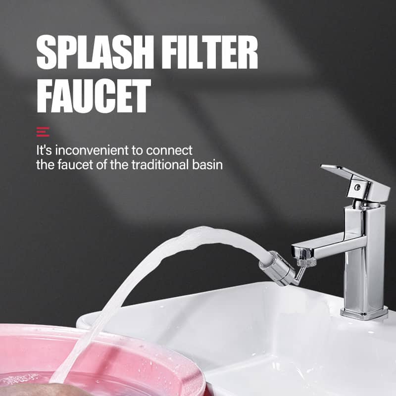 （50% OFF）Universal Splash Filter Faucet