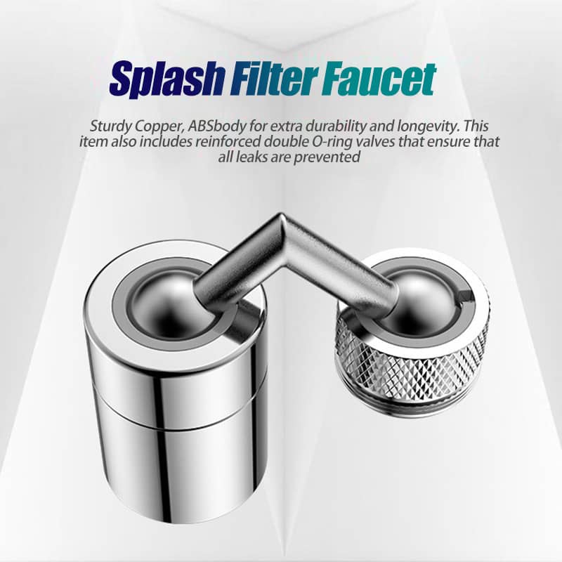 （50% OFF）Universal Splash Filter Faucet