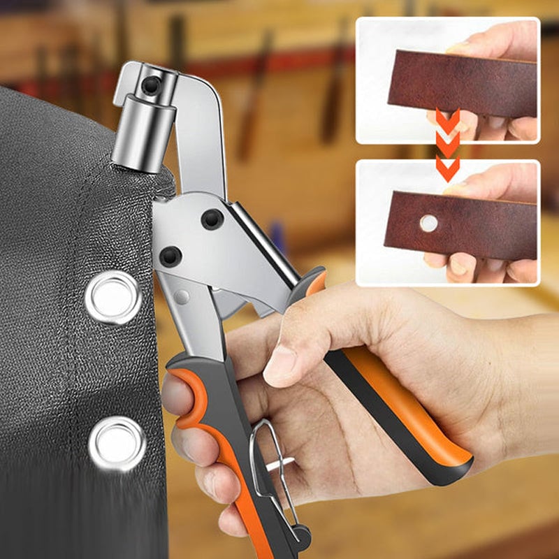 Eyelet Pliers for Tarpaulins （With 500*sets of eyelets）