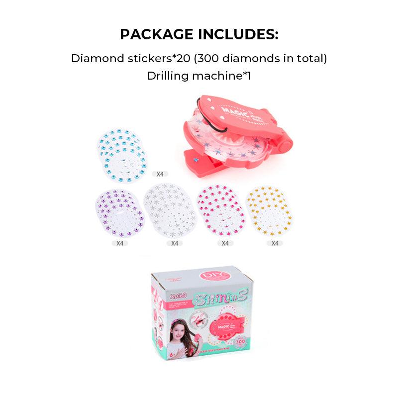 Hair Bling Stapler - Shining Bling Diamond Hair Sparkle Stapler Machine