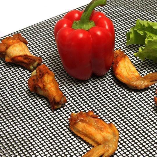 🔥Hot Sale-55% OFF🔥Teflon Non-stick BBQ Grill Mesh Mat for Reusable Cleaning