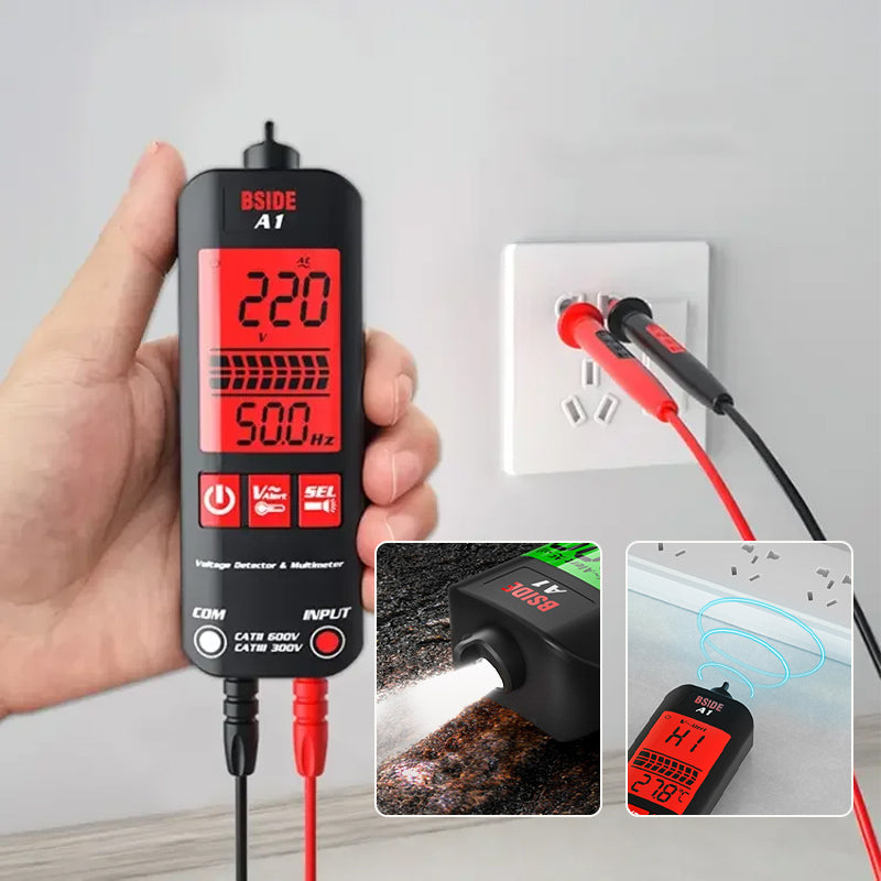 🔥New Year Sale - 50% Off🔥A1 Fully Automatic Anti-Burn Intelligent Digital Multimeter