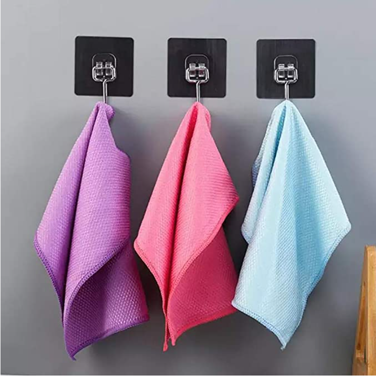 Fish Scale Microfiber Polishing Cleaning Cloth