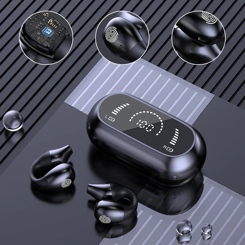 🎧🎵Wireless ear clip bluetooth headset