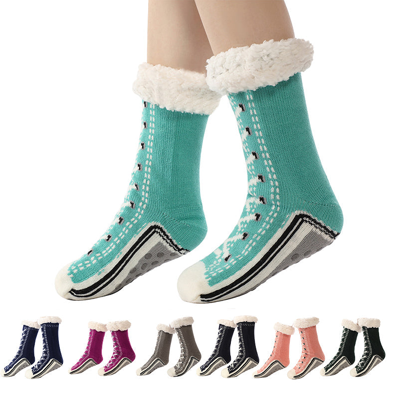 Ultra-thick Cashmere Slipper Home Socks