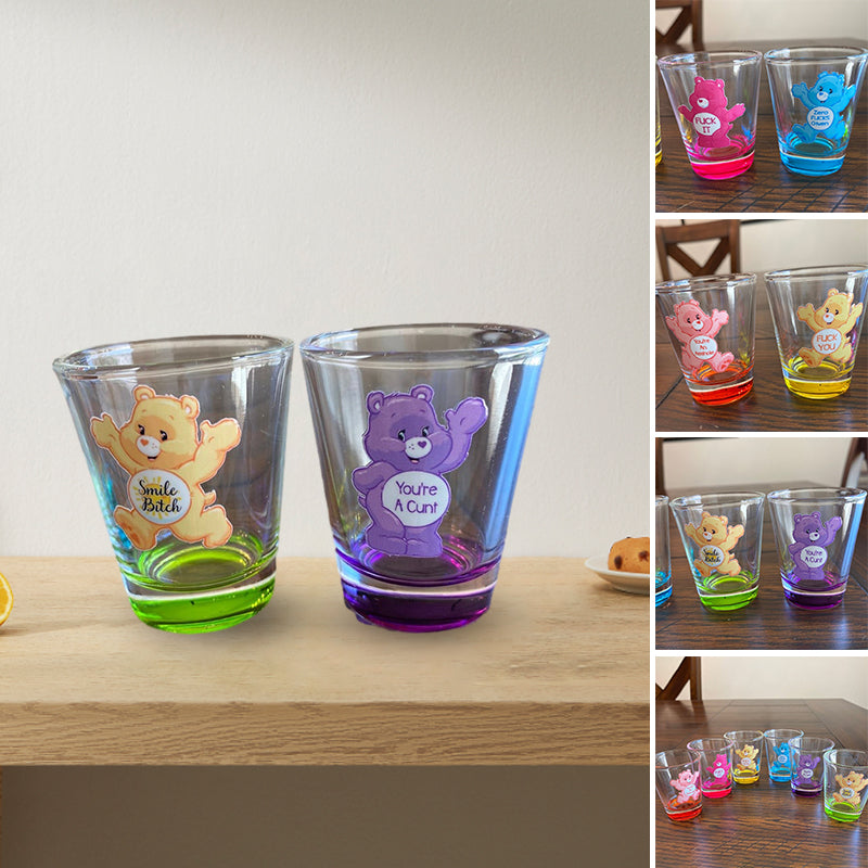 Swear Bears Shot Glasses ✨6 Pieces✨