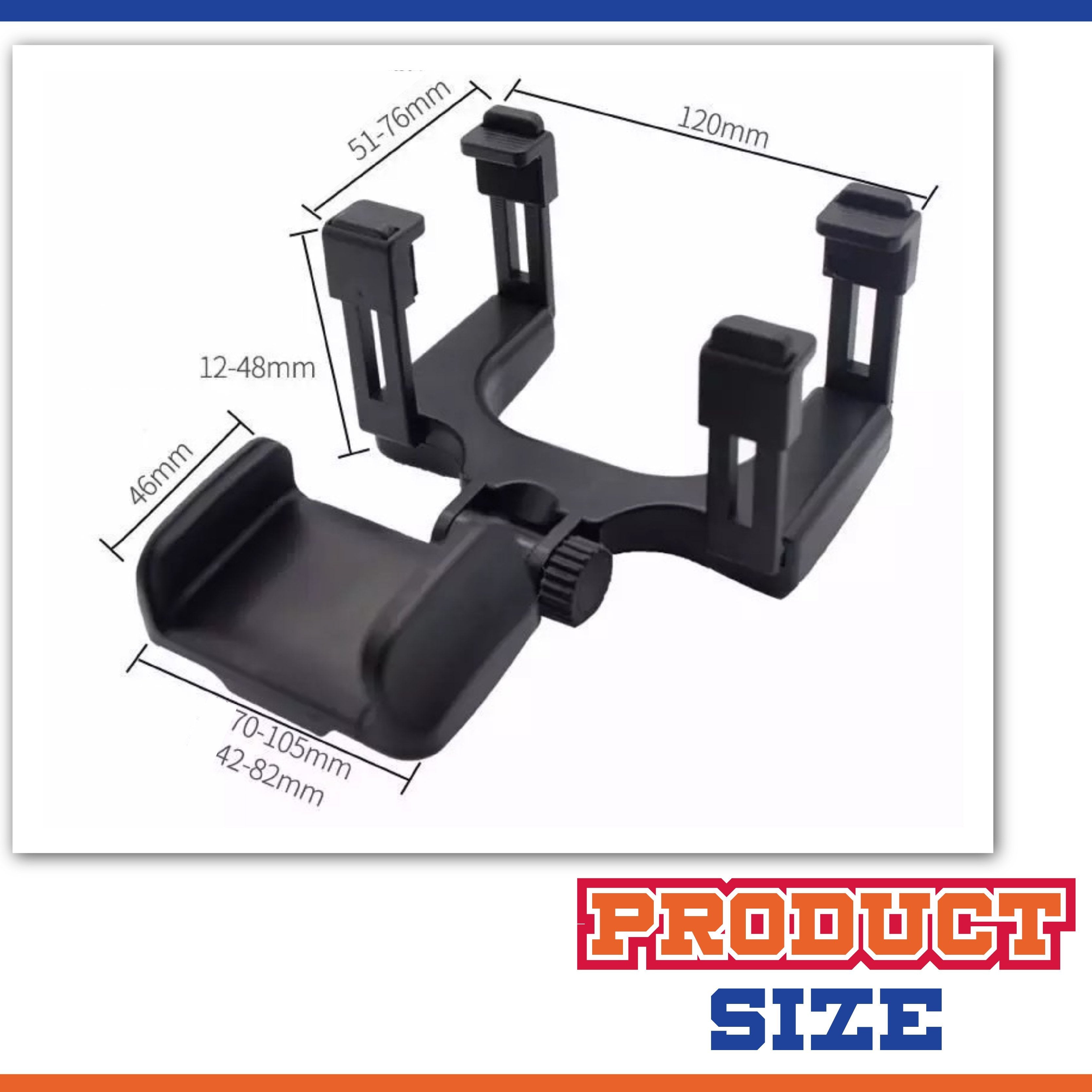 Rear-view Mirror Phone Mount