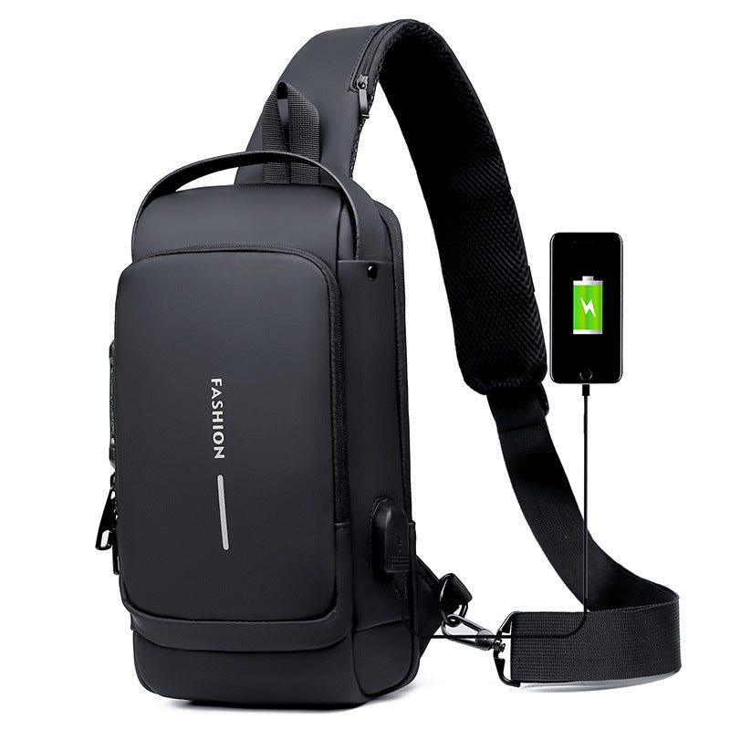 🎁New Year Sale-50% OFF🎁USB Charging Sport Sling Anti-theft Shoulder Bag