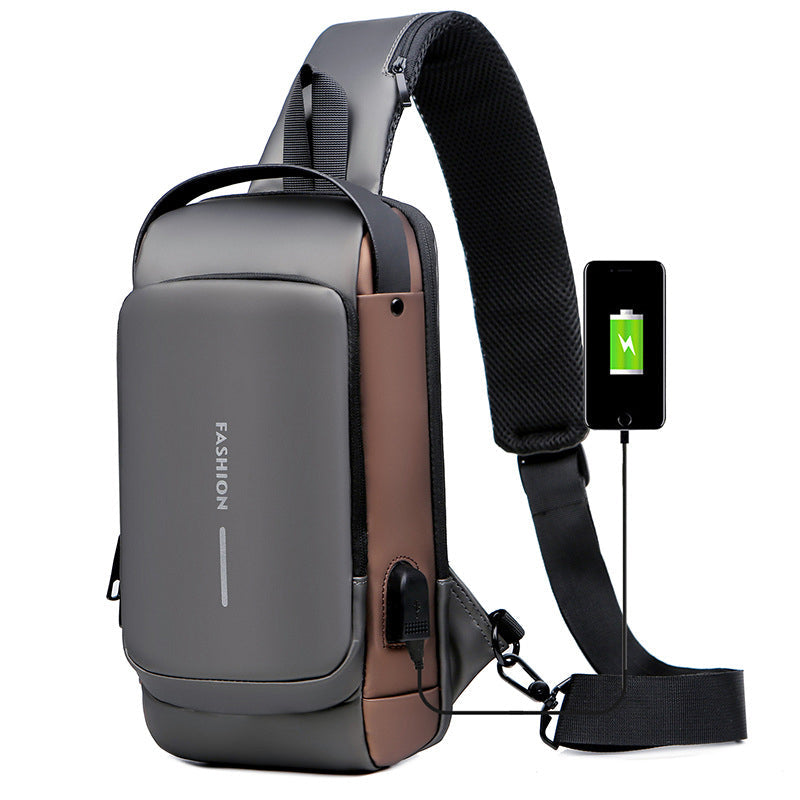 🎁New Year Sale-50% OFF🎁USB Charging Sport Sling Anti-theft Shoulder Bag