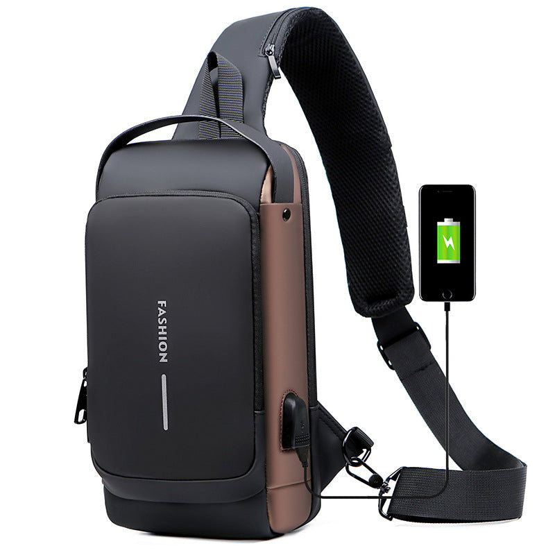 🎁New Year Sale-50% OFF🎁USB Charging Sport Sling Anti-theft Shoulder Bag